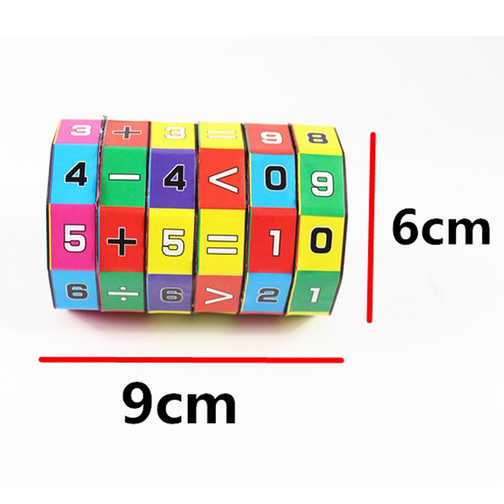 Educational Puzzle Game Toys Children Intelligent Digital Cub Children Kids Mathematics Numbers Magic Cube Toy Puzzle Game Gift