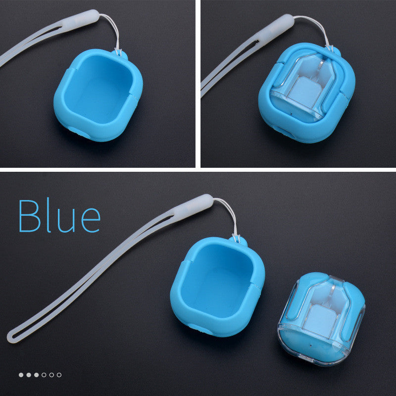 New Mini Transparent Wireless Bluetooth Headset Digital Display ENC Noise Reduction True Wireless Sports Music